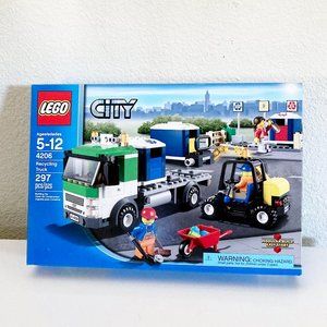 NEW Lego City 4206 Recycling Truck Retired 2012 SEALED
